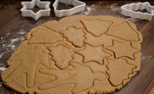 Имбирное печенье.  Вам понадобится (на 2 противня: 05