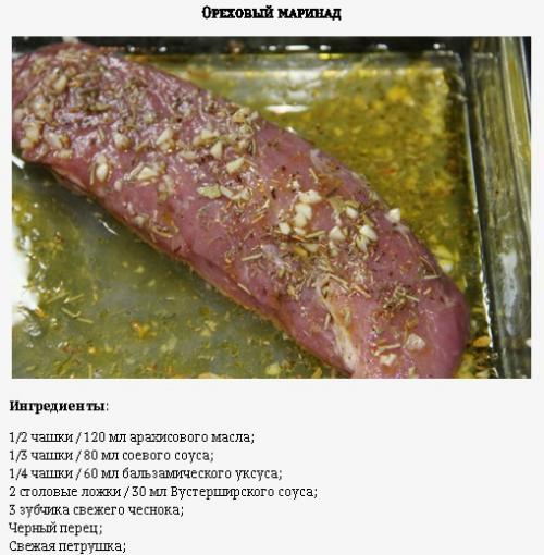10 лучших маринадов для свинины. 05