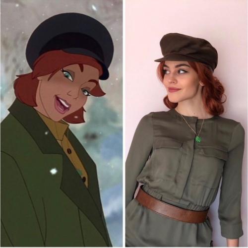 Визажистка из греции в образе диснеевской принцессы Анастасии. 02