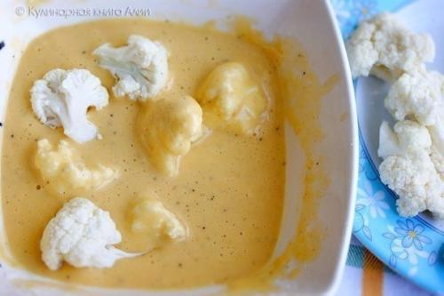 Цветная капуста в кляре. 02