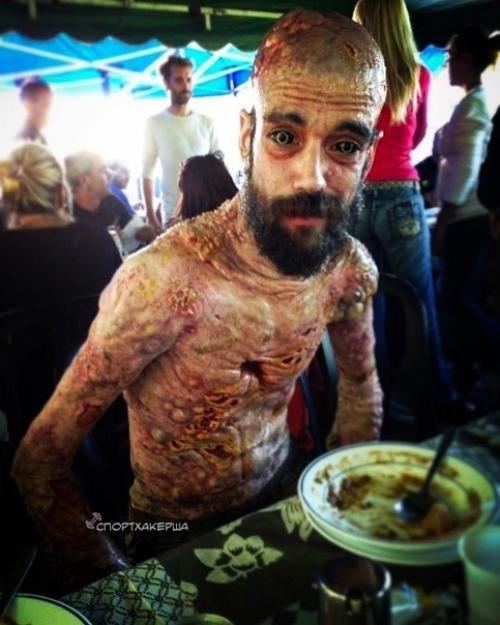 Испанский актер Хавьер ботет пугающе даже без грима выглядит. 07