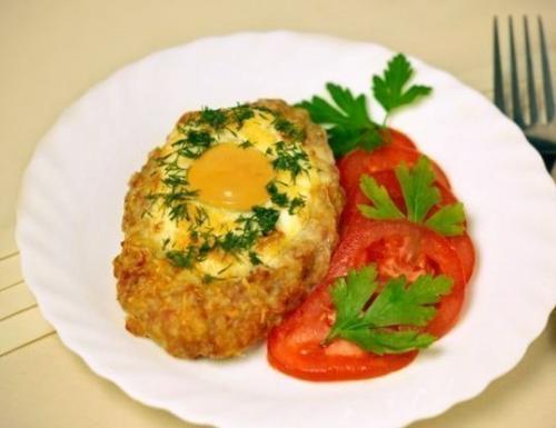 Нежные шницели с яйцом. 05