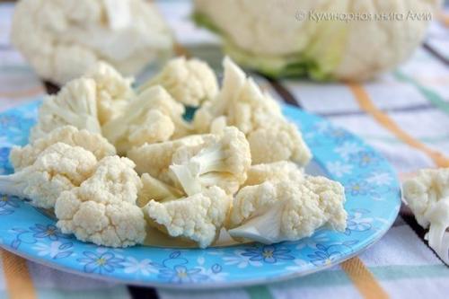 Цветная капуста в кляре. 01