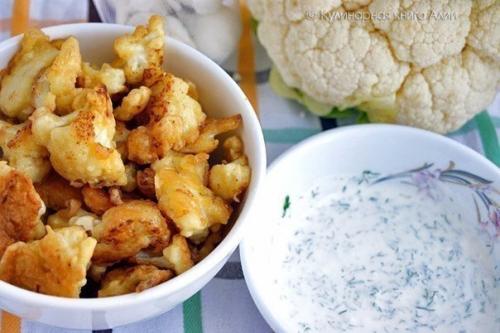 Цветная капуста в кляре.