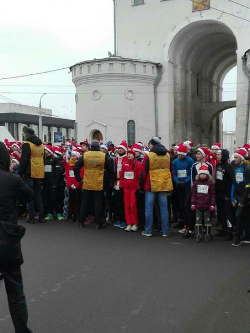 Забег дедов морозов во Владимире. 03