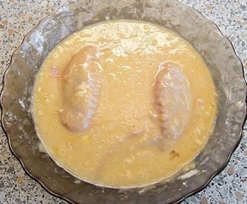 Крылышки в кляре. 03