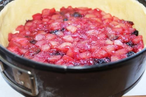 Пирог с начинкой из творога. 01 Пирог с начинкой из творога. 01