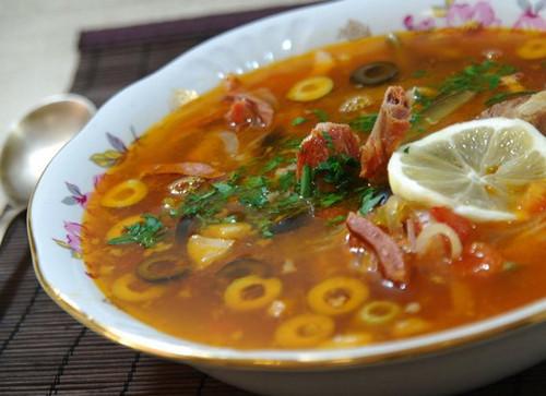 Вкуснейший суп - солянка. 01 Вкуснейший суп - солянка. 01