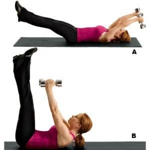 4 отличных упражнения на нижний пресс! 03