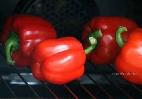 Маринованные печеные перцы. 02