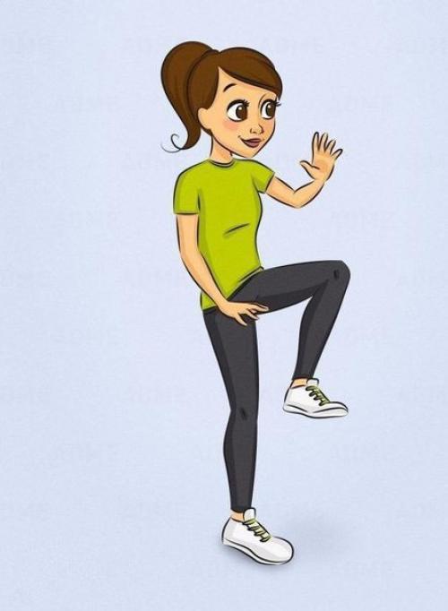 10 волшебных утренних упражнений для бодрости и здоровья. 09