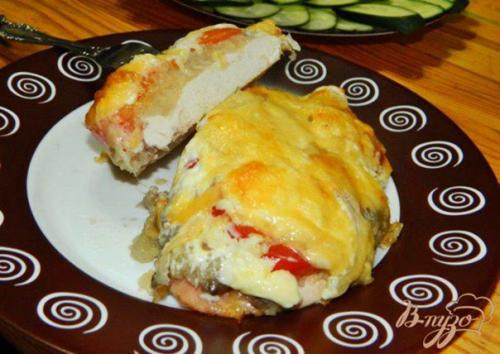 Куриное Филе под очень вкусной шубкой. 01 Куриное Филе под очень вкусной шубкой. 01