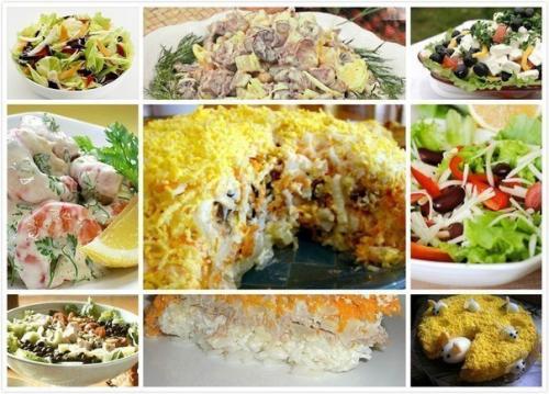 Салатики.  Топ - 11.