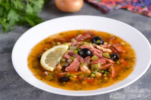Вкуснейший суп - солянка. 04 Вкуснейший суп - солянка. 04