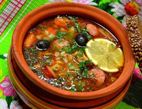 Вкуснейший суп - солянка. 03 Вкуснейший суп - солянка. 03