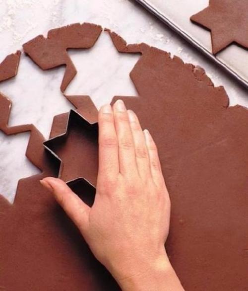 Печенье новогоднее Снежинки из Шоколада? 01