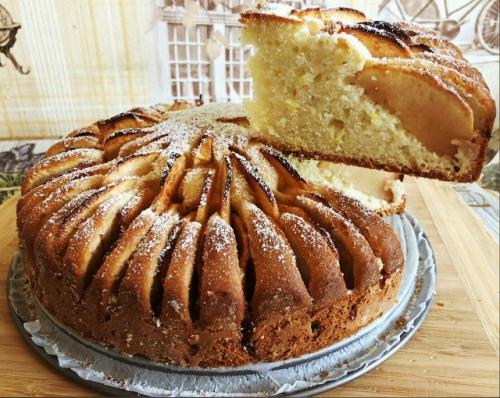 Самый любимый яблочный пирог. 01