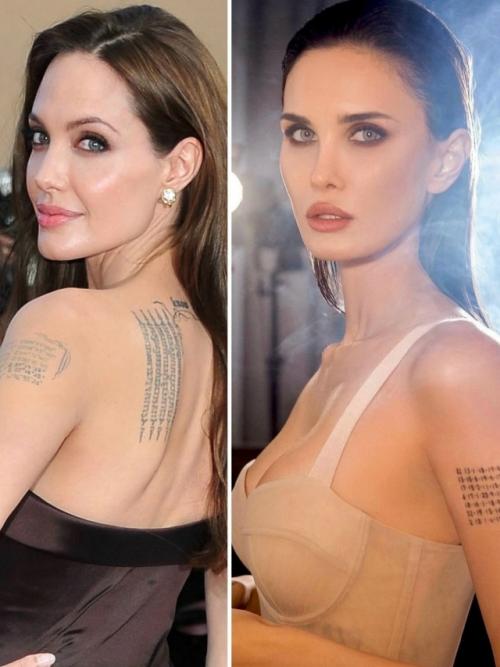 Вторая Анджелина Джоли: подписчики аланы мамаевой убеждены, что она копирует образ голливудской актрисы. 03