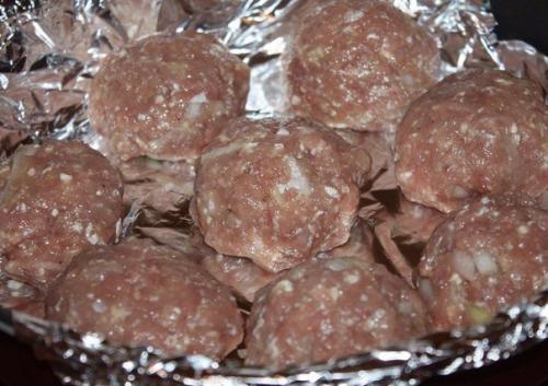 Тефтели запечённые в ДУХОВКЕ. 04 Тефтели запечённые в ДУХОВКЕ. 04