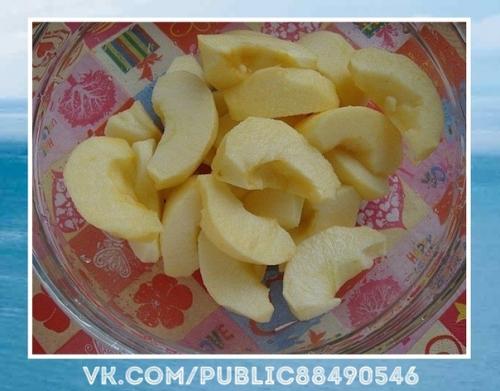 Пальчики оближешь.  Творожной пиpог c яблoками и кокоcовой карамeлью. 02