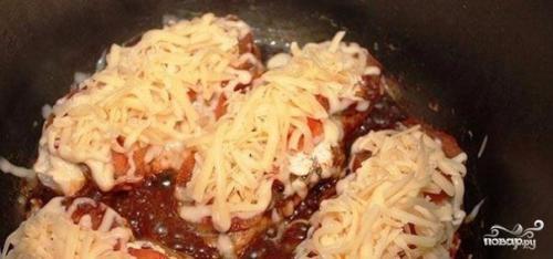 Курица по-французски в мультиварке. 05