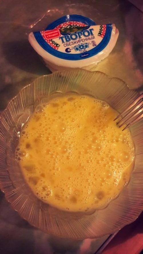 Супер рецепт!  Нежнейший творожный омлет. 
