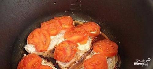 Курица по-французски в мультиварке. 04