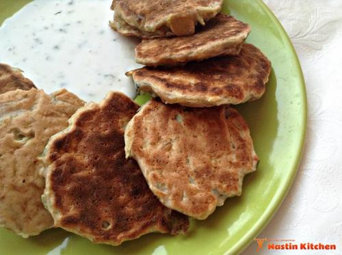 Три рецепта оладьев с кабачками.