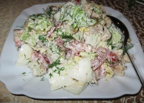 6 салатов с пекинской капустой. 05 6 салатов с пекинской капустой. 05