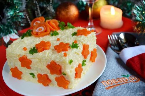 Топ - 10 закусок и салатов на новый 2018 год собаки! 03 Топ - 10 закусок и салатов на новый 2018 год собаки! 03