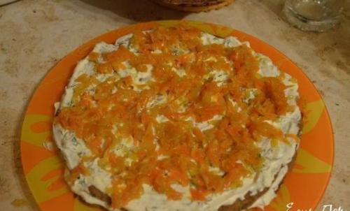 Печеночный торт Освежающий. 05