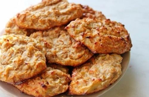 Творожно - овсяные печенья.