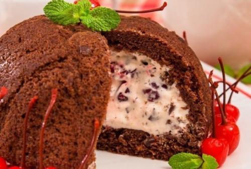 Торт Цукотто.   Торт получился очень - очень вкусный. 01