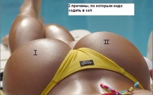 Сексуальные женские ягодицы.