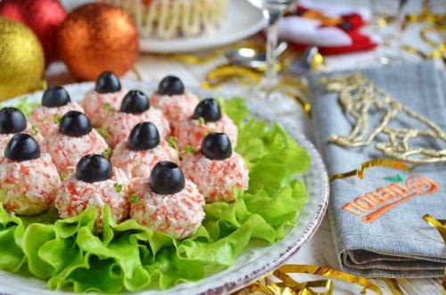 Топ - 10 закусок и салатов на новый 2018 год собаки! 02 Топ - 10 закусок и салатов на новый 2018 год собаки! 02