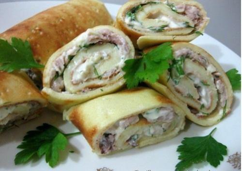 Белковый рулет. Идеально для ужина. Белковый рулет. Идеально для ужина.