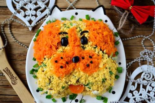 Топ - 10 закусок и салатов на новый 2018 год собаки! 01 Топ - 10 закусок и салатов на новый 2018 год собаки! 01