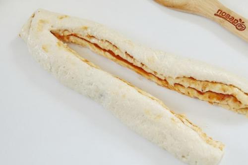 Плетенка со сгущенным молоком. 04