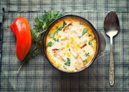 Вкуснейшие сырные супчики к обеду.