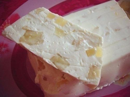 Творожный десерт старая рига - воздушный и нежный.
