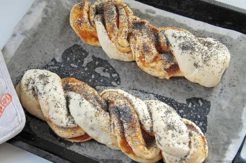 Плетенка со сгущенным молоком. 06