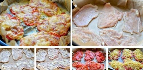 Куриные отбивные в духовке.