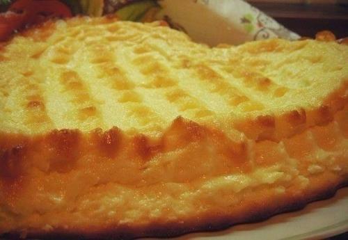 Блиц - запеканка из трёх ингредиентов.

