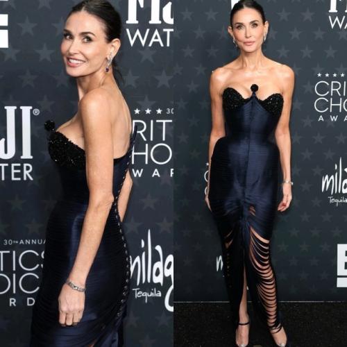 61-Летняя деми Мур в очаровательном наряде на церемонии награждения. 01