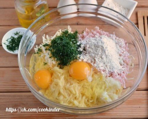 Такие дранички вы еще не ели, с ветчиной, сыром и зеленью. 01 Такие дранички вы еще не ели, с ветчиной, сыром и зеленью. 01