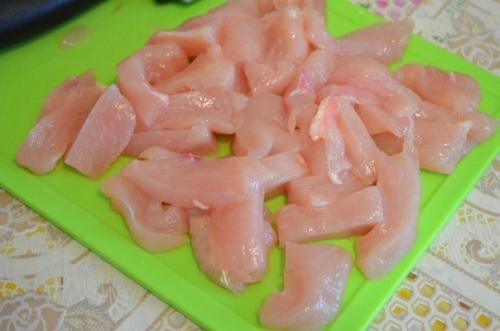 Куриное Филе в сметанно - горчичном соусе. 01 Куриное Филе в сметанно - горчичном соусе. 01