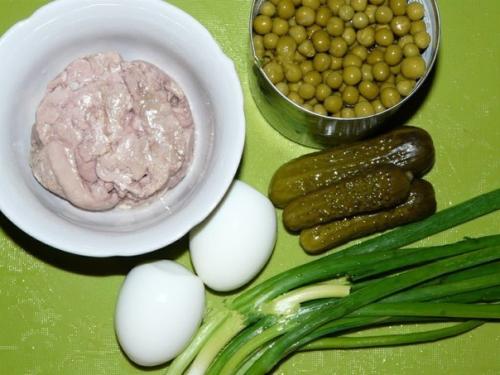 Салат из печени трески. 01 Салат из печени трески. 01