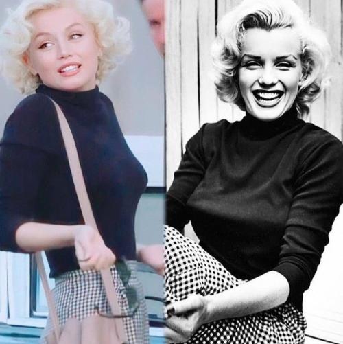 Актриса, которая играла Мэрилин Монро. 05