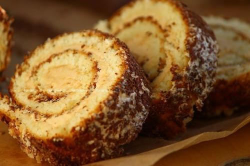 Рулет Медовик с масляным кремом. 01 Рулет Медовик с масляным кремом. 01