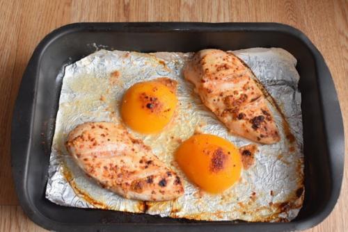 Куриная грудка с персиками. 03 Куриная грудка с персиками. 03
